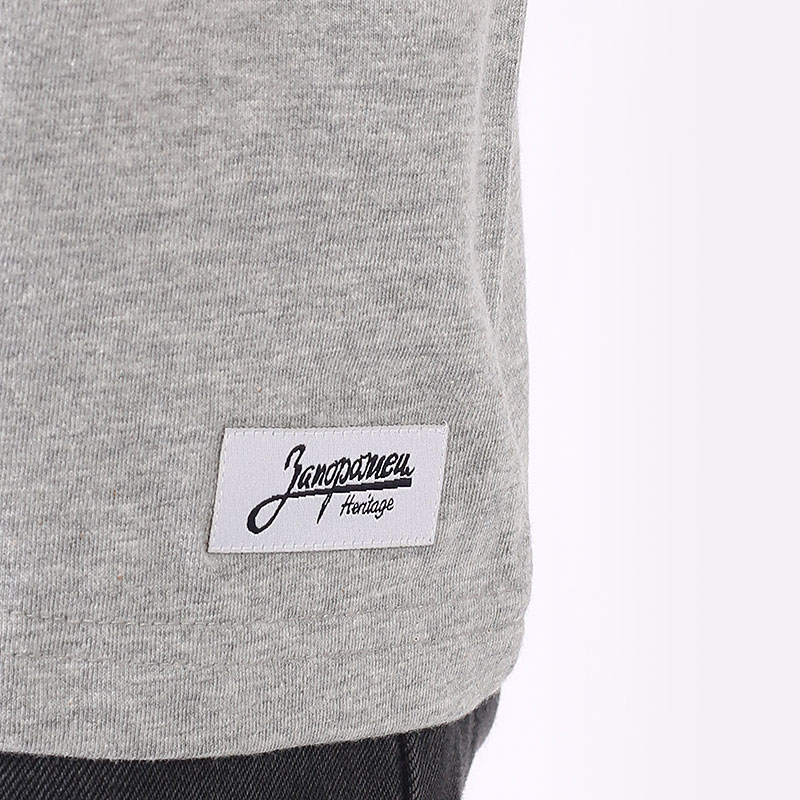 Мужская футболка Запорожец heritage Спорт 2 (Sport 2-grey/mlng)  - цена, описание, фото 3